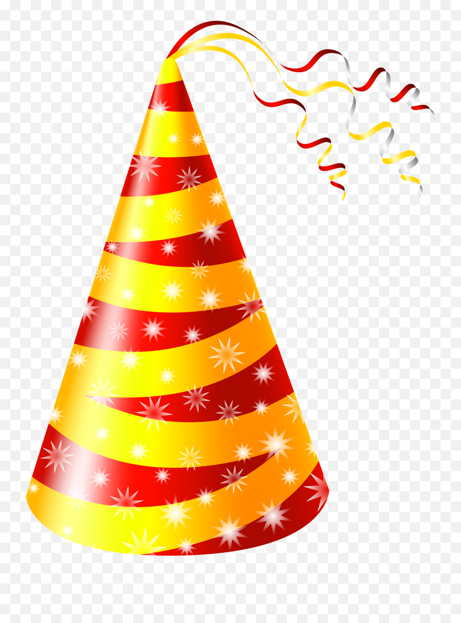 Birthday Hat Clipart Png Hd - Happy Birthday Hat Png,Party Hat Clipart Transparent Background
