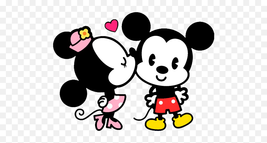 Mickey And Minnie Love Transparent U0026 Png Clipart Free - Mickey E Minnie Cute,Minnie Png