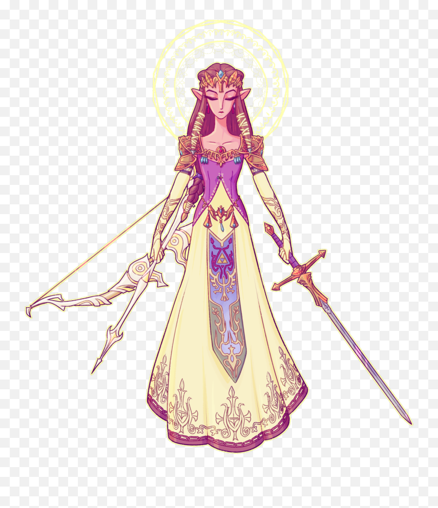 Princess Zelda Transparent - Twilight Princess Princess Zelda Png,Legend Of Zelda Transparent