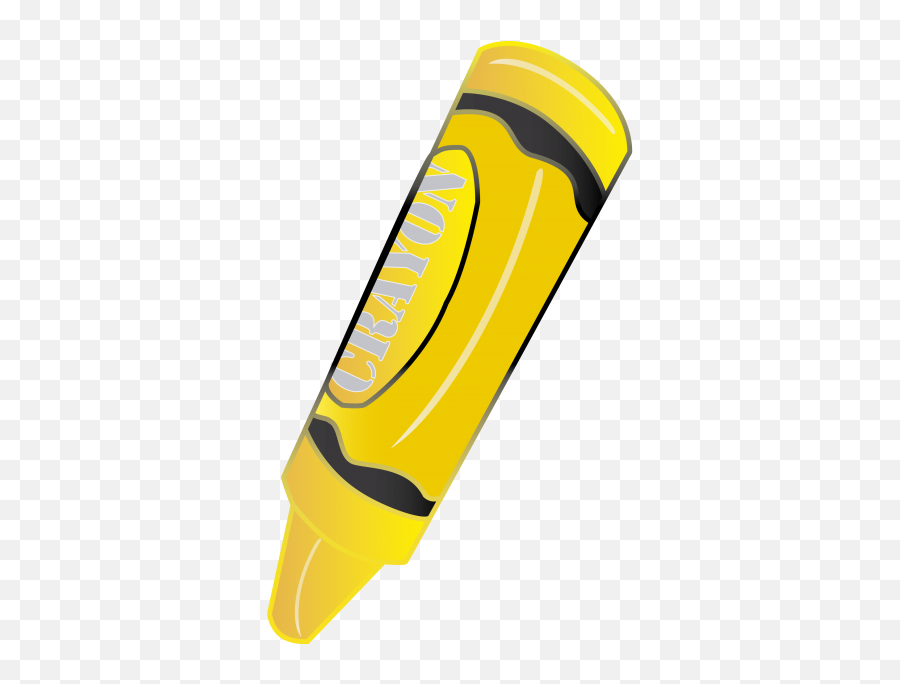 Crayon Clipart Png - Yellow Crayon Clip Art,Crayola Png