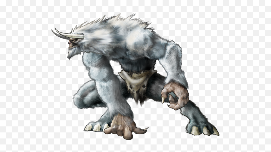 Abominable Snowman With Pal Bigfoot - Dungeons And Dragons Giant Yeti Png,Abominable Snowman Png
