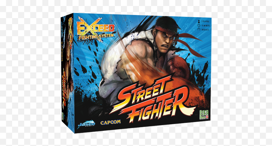 Exceed Street Fighter Ryu Edition Board Game U2013 Jasco Games - Street Fighter 4 Png,Ryu Transparent