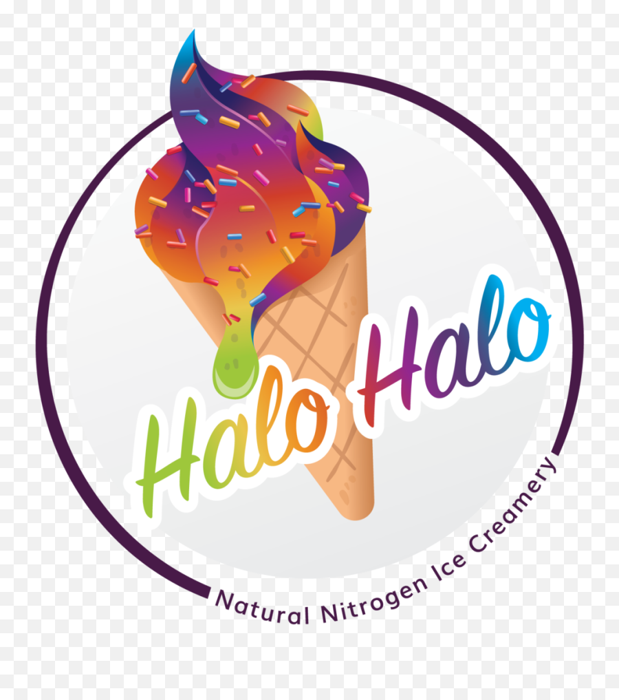 Premium Natural Craft Ice Cream Png Halo Transparent