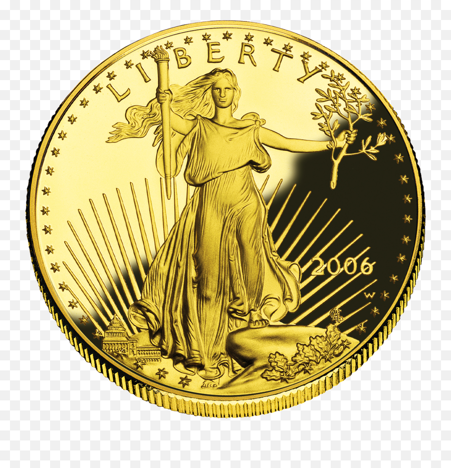 File2006 Aegold Proof Obvpng - Wikipedia Prometheus Hall Of Fame Award,Gold Coins Png