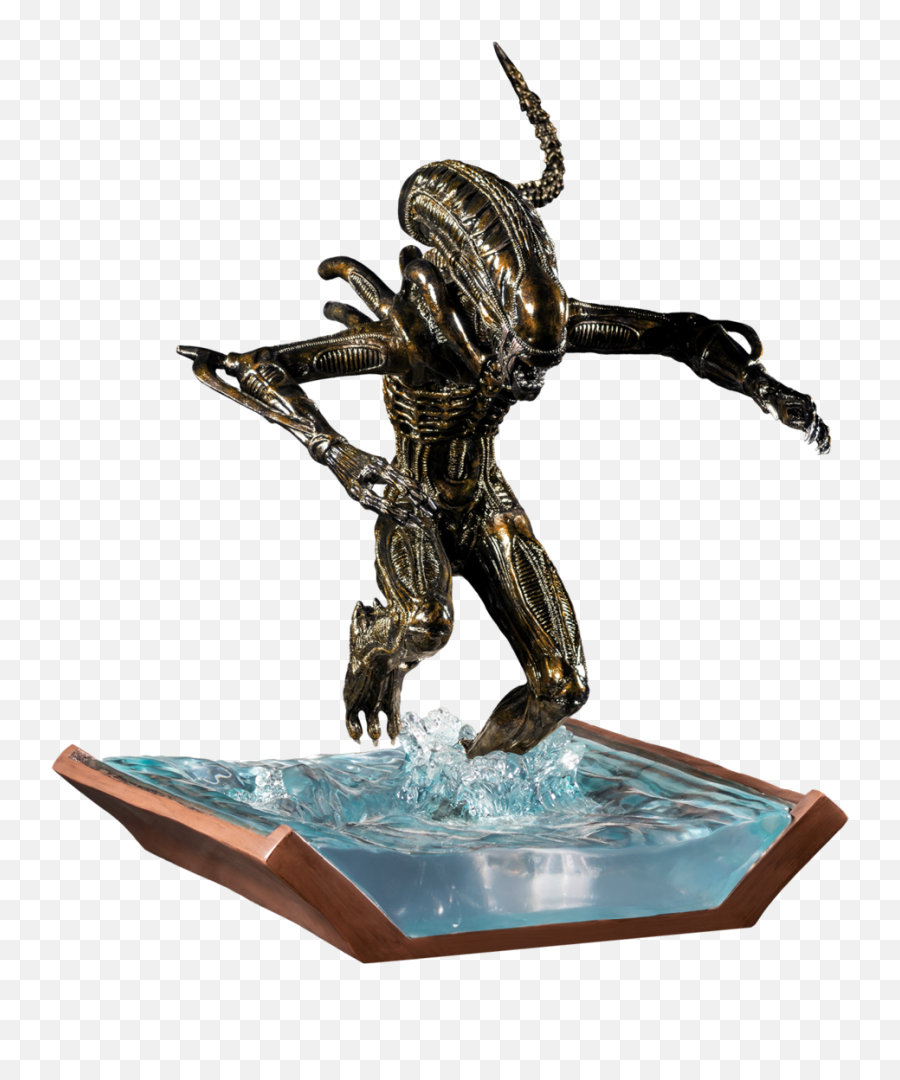 16 Scale Exclusive Brown Alien Statue Ikon Design Studio Png Xenomorph