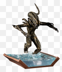16 Scale Exclusive Brown Alien Statue Ikon Design Studio Png Xenomorph
