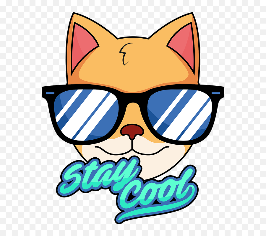 Cat Cool Animal - Free Vector Graphic On Pixabay Cat Cool Png,Cat Face Png