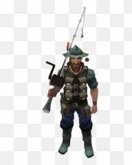 Fish - Runescape Fishing Outfit Png,Fisherman Png