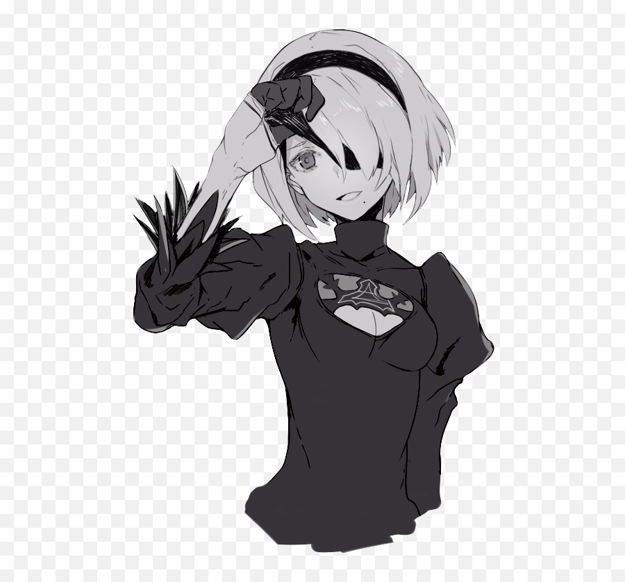 Download 2b - 2b Png,Nier Automata Png