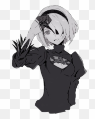 Download 2b - 2b Png,Nier Automata Png