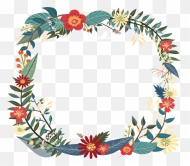 Garland Wreath Flower - Guirnaldas Png,Flower Garland Png