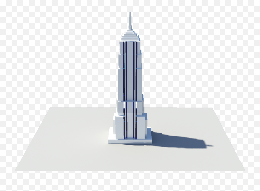 May 28 - Empire State Building Simple Model Transparent Simple Empire State Building Model Png,Empire State Building Png