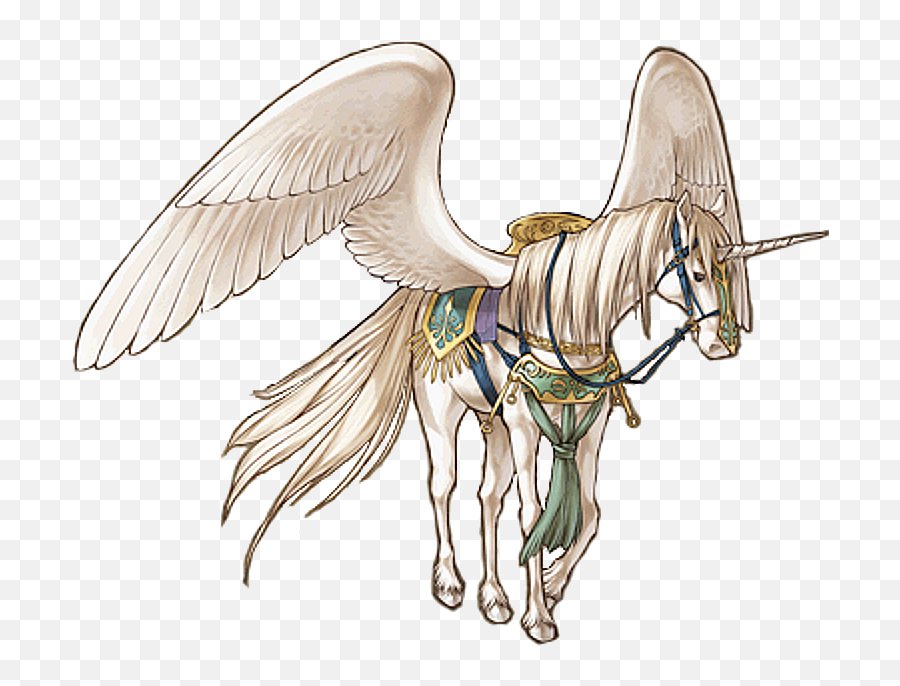 Pegasus Png Free Download Arts - Fire Emblem Radiant Dawn Sigrun,Pegasus Png