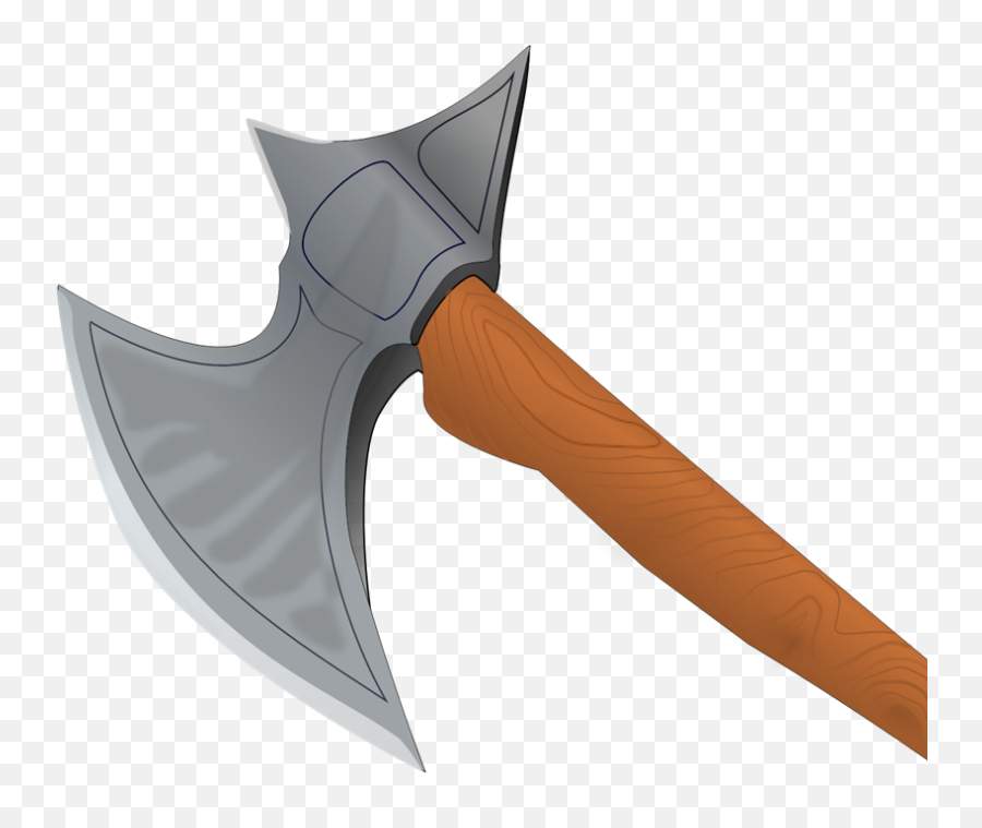 Battle Ax Svg Vector Clip Art - Svg Clipart Medieval Battle Axe Png,Ax Png