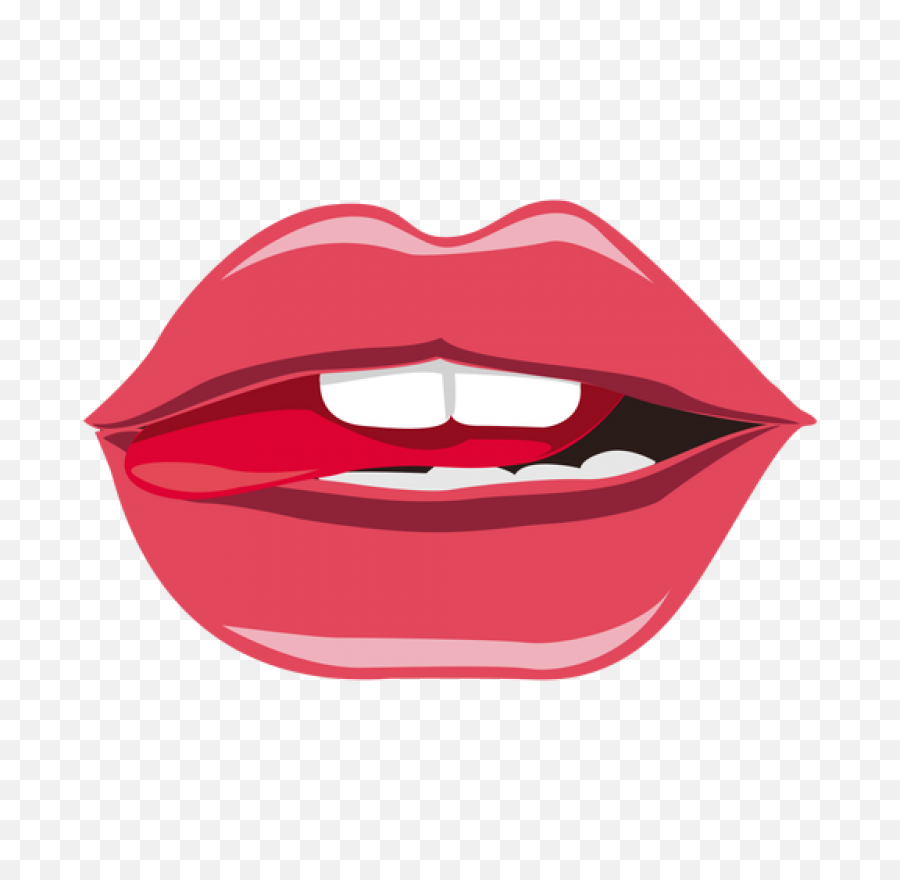 Hot Tongue Expression - Clip Art Png,Tongue Transparent