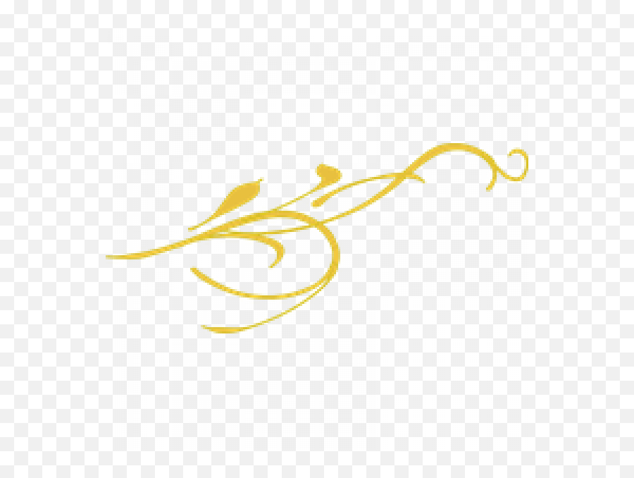 Gold Decorative Lines Png Transparent - Yellow Line Decoration Transparent,Png Decorative Lines