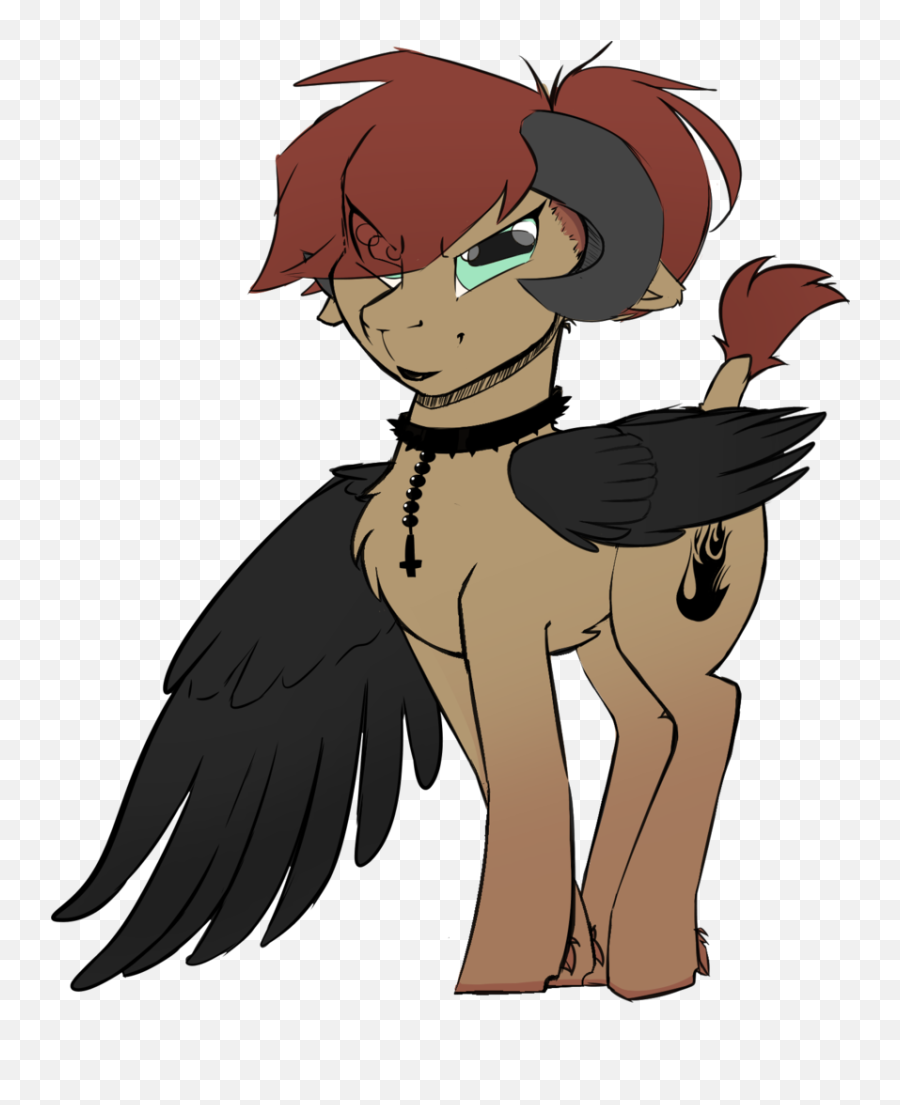 Mundante Goat Horns Oc - Mlp Goat Oc Png,Goat Horns Png