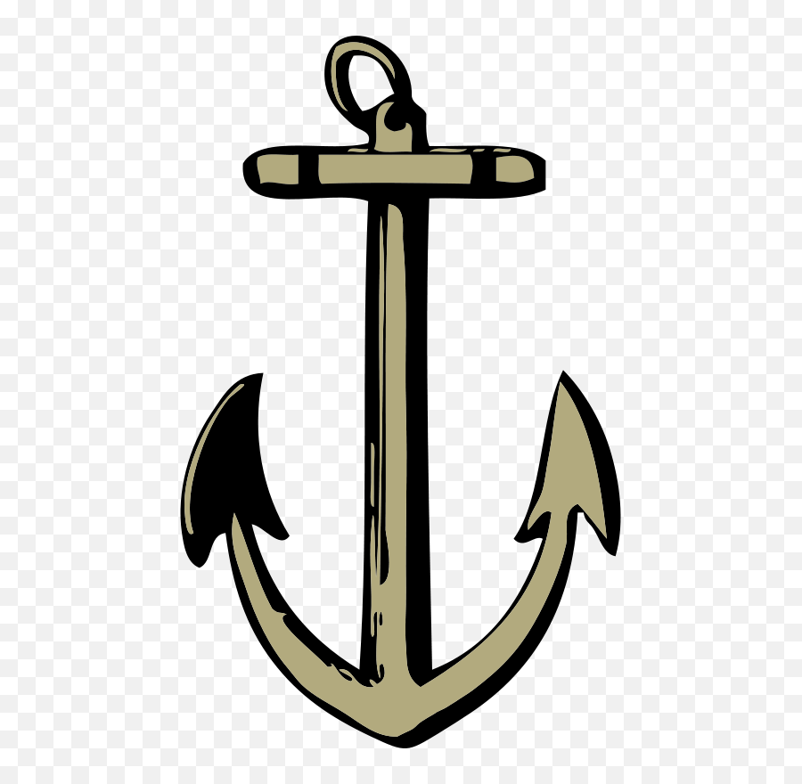 Symbol Anchor Ship Png Clipart - L Ancre Des Bateaux De Pirates,Anchor Vector Png