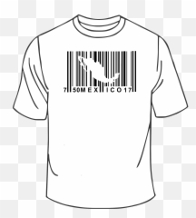 Playera Código De Barras México Vendido Por Stamparte Mk - Codigo De Barras Mexico png