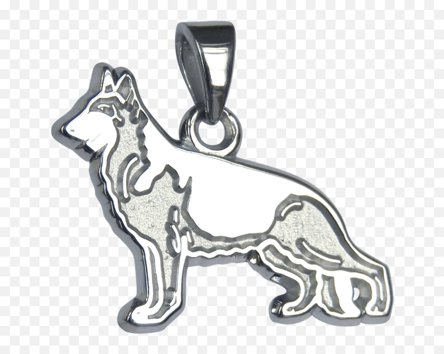 German Shepherd Dog Pendant - Solid Png,German Shepherd Transparent