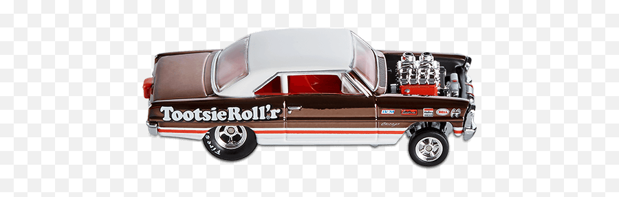 Tootsie Rollr Rlc Exclusive 66 Super - Hot Wheels Nova Gasser Tootsie Roll Png,Tootsie Roll Png