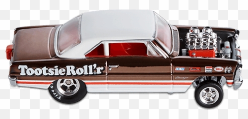 Tootsie Rollr Rlc Exclusive 66 Super - Hot Wheels Nova Gasser Tootsie Roll Png,Tootsie Roll Png