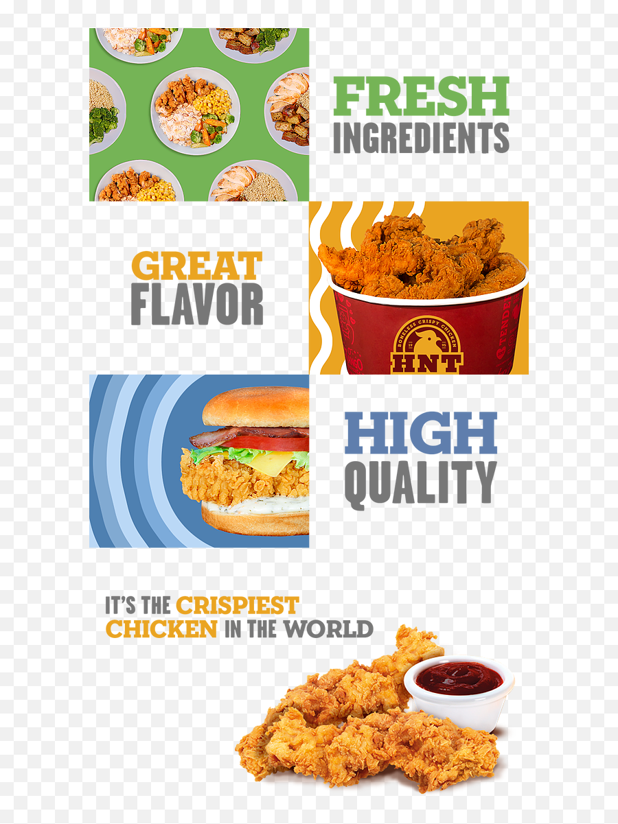 Fried Chicken - Hnt Chicken Png,Fried Chicken Transparent