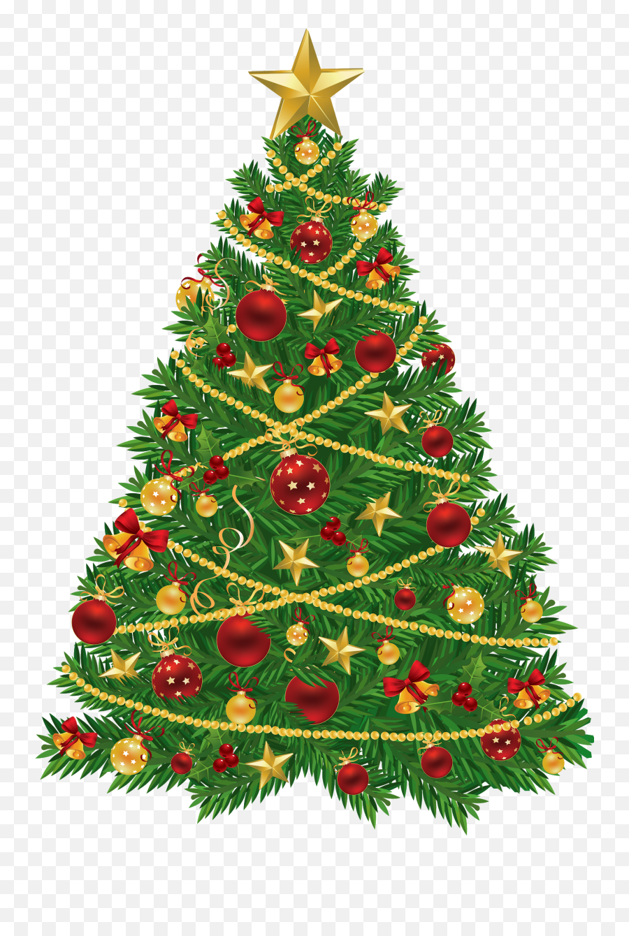 Christmas Bow - Christmas Tree Transparent Hd Png Download Clipart Transparent Background Christmas Tree,Transparent Christmas Bow