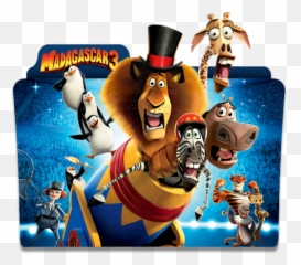 Most Wanted Folder - Madagascar 3 Gif png
