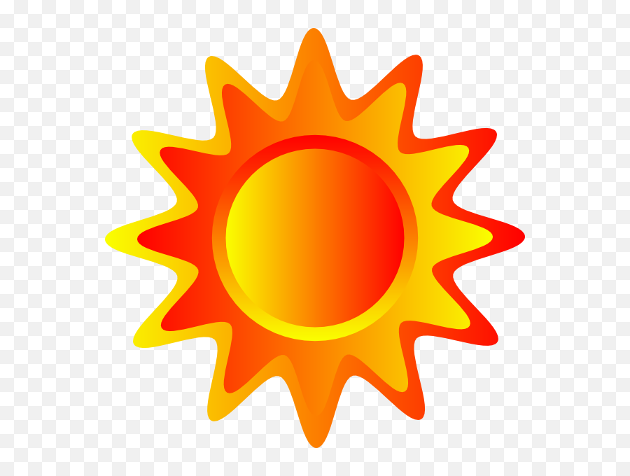 Red Orange And Yellow Sun Clipart I2clipart - Royalty Free Clipart Of Sun Orange Png,Sun Clipart Png