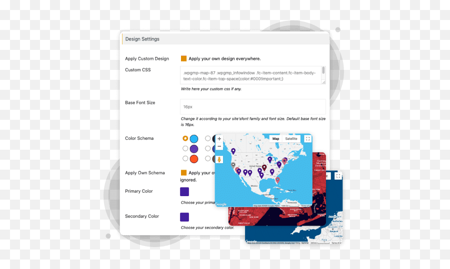 Advanced Google Map Plugin For Website Wpmapsprocom - Dot Png,Map Directions Icon