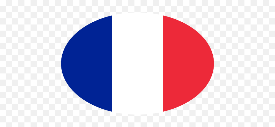 Flag Of France - France Flag Circle Transparent Png,French Flag Icon