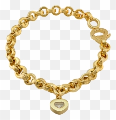 Chopard Happy Diamonds Icons Yellow Gold Bracelet 853468 - 0001 png
