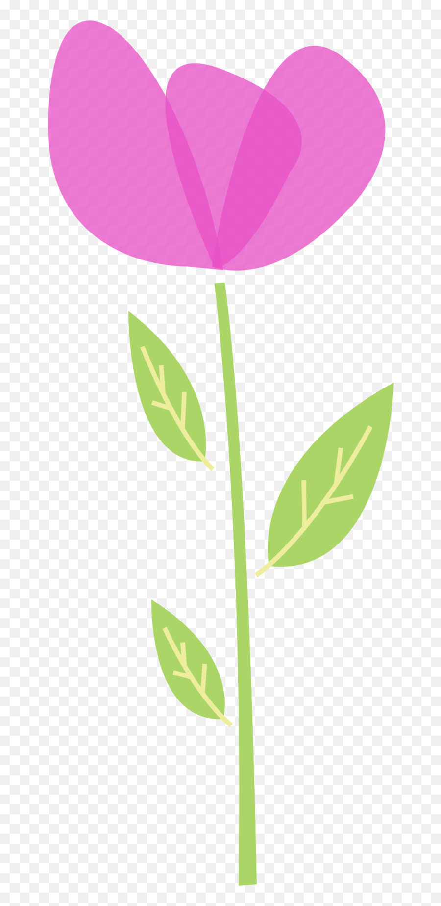 Free Flower Simple 1190517 Png With Transparent Background - Girly,Tulip Icon