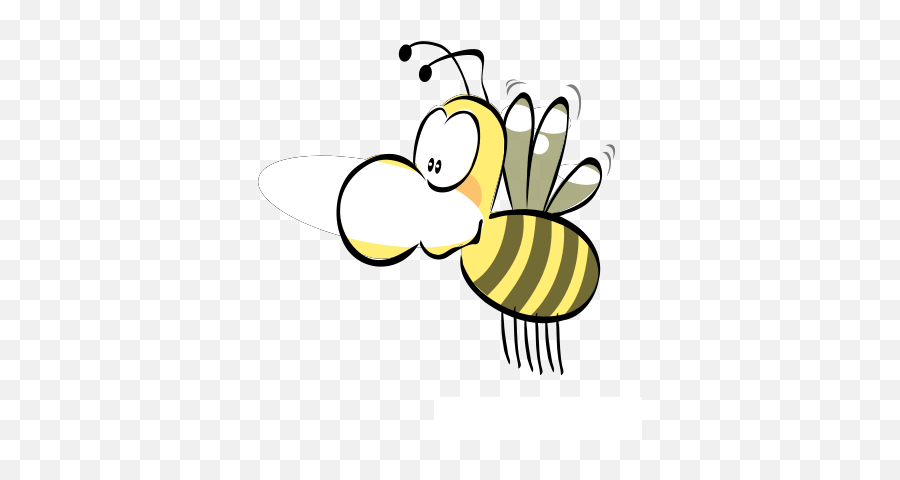 Cute Bee Svg Vector Clip Art - Svg Clipart Language Png,Cute Bee Icon
