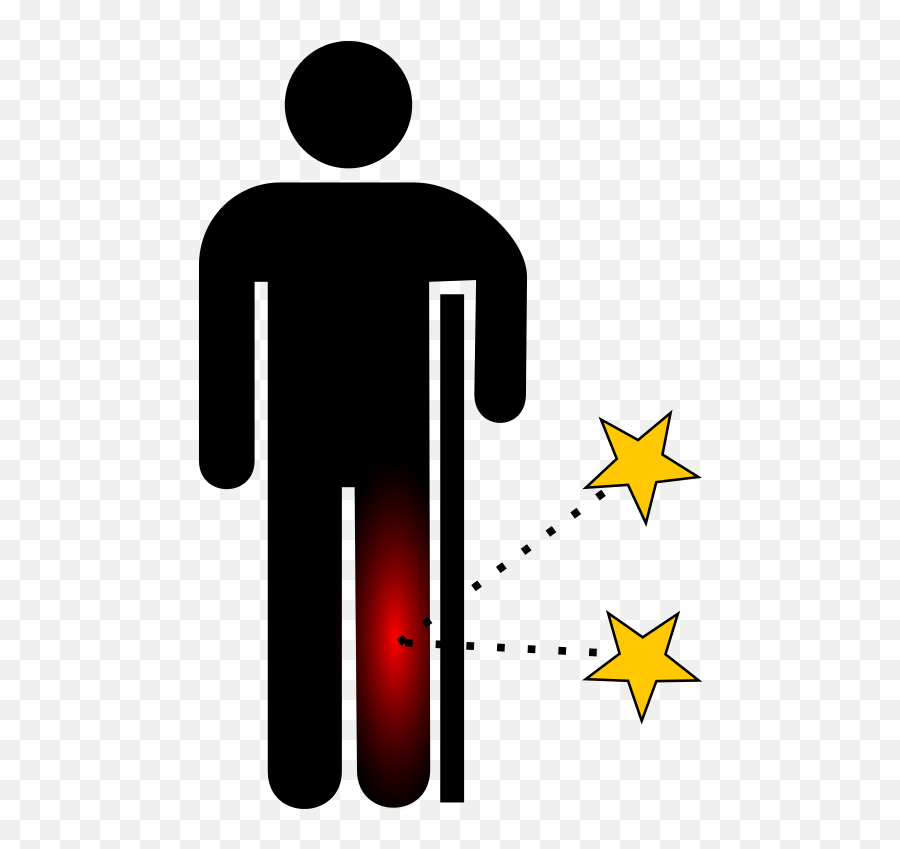 Fileinjurediconsvg - Wikiversity Vector Mens Toilet Sign Png,Back Pain Icon