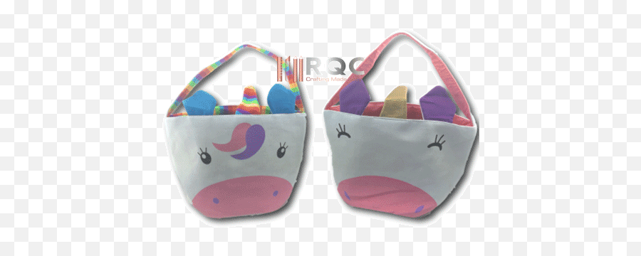 Unicorn Easter Bag Rainbow - Tote Bag Png,Easter Basket Transparent