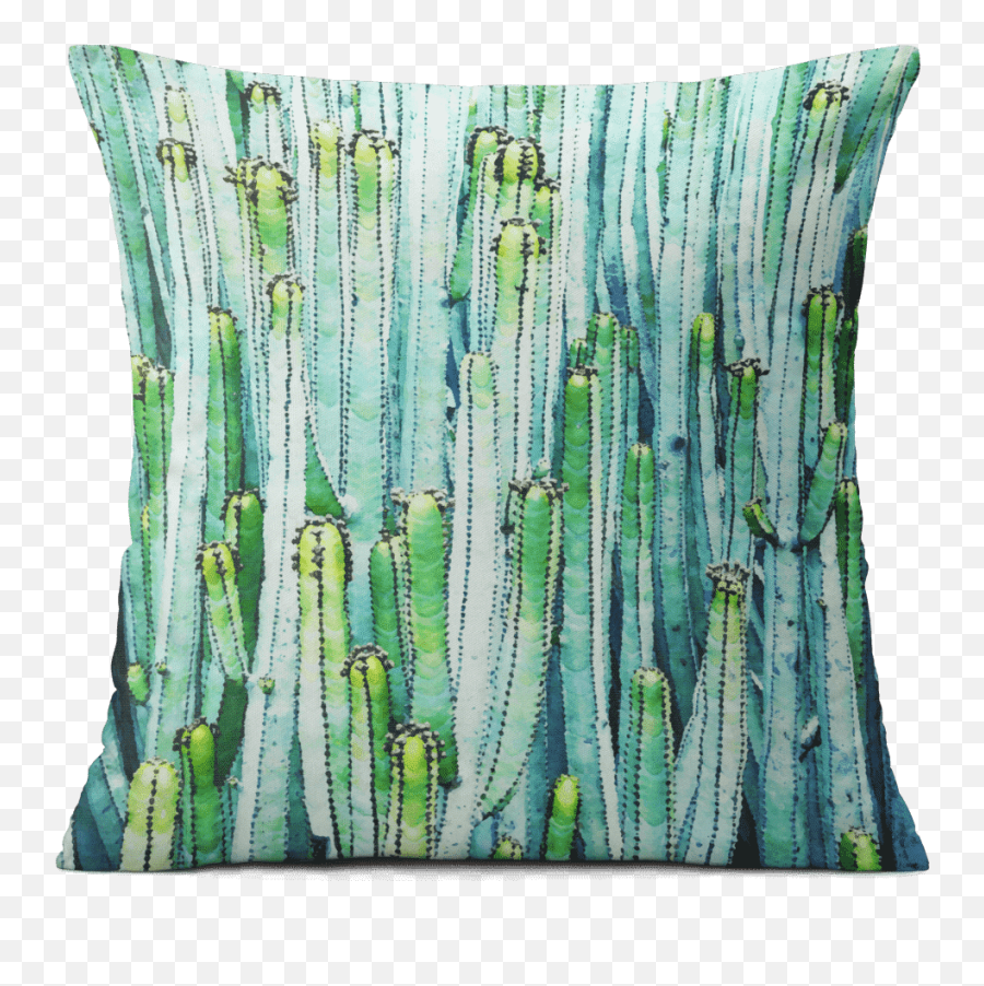 Dailyobjects Watercolor Cactus 18 Cushion Cover Two Sided Print With - Portable Network Graphics Png,Watercolor Cactus Png