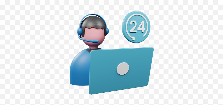 Technician Customer Support 3d Illustrations Designs Images Png Service Icon