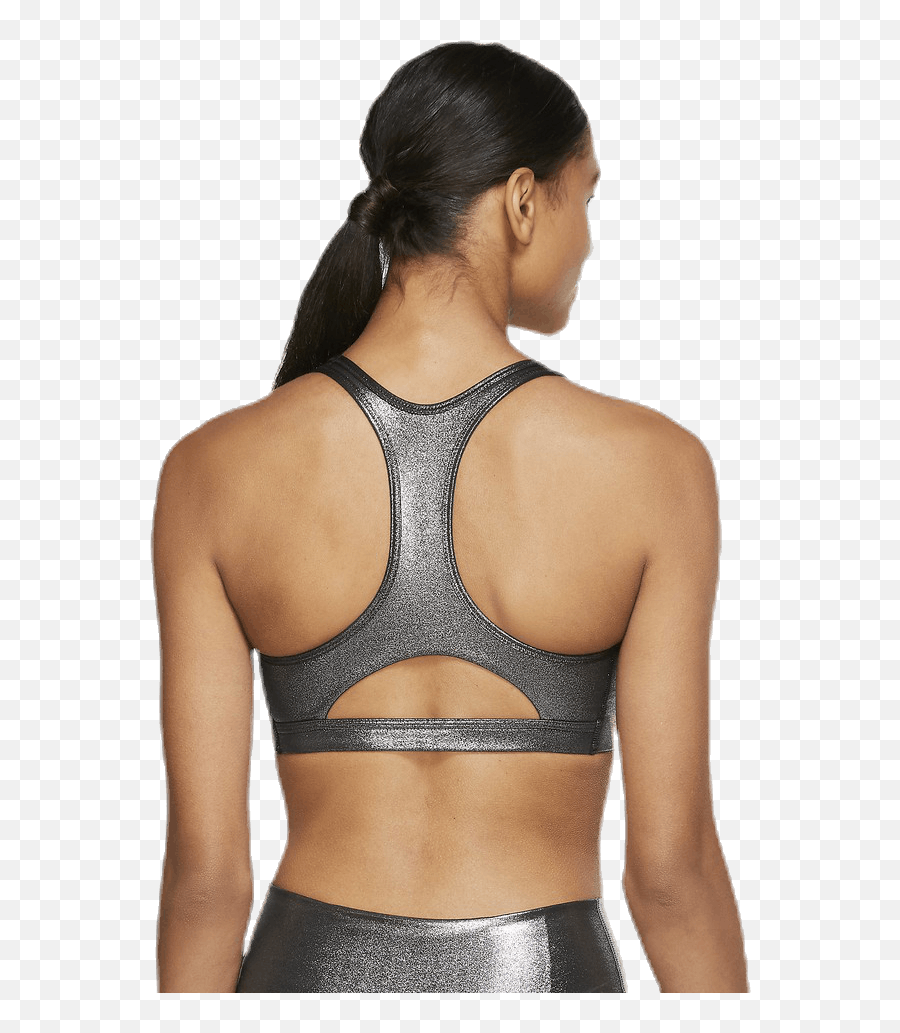 Swoosh Icon Clash Bra Blacksilver De Beste Sportsmerkene Png Nike