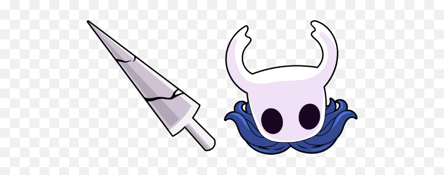 Hollow Knight Old Nail Cursor - Cute Hollow Knight Nail Png,Hollow Knight Png