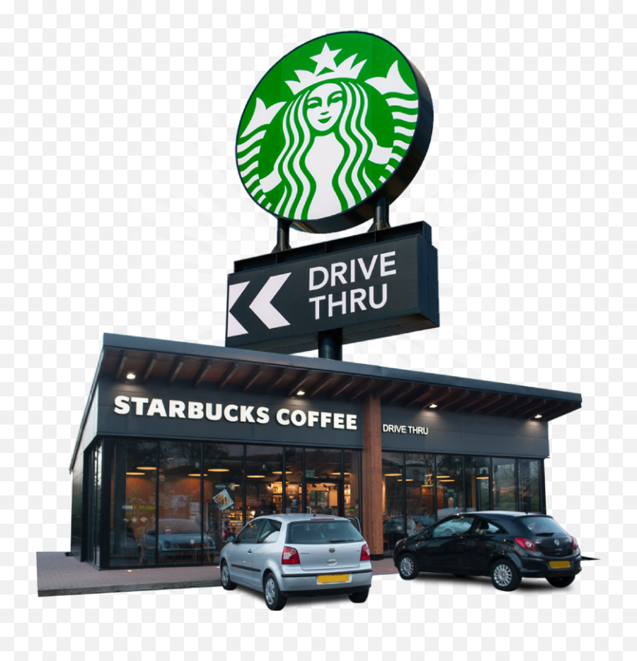 Starbucks Drive Thru Now Open - Starbucks Starbucks New Logo 2011 Png,Starbucks Logo Clipart