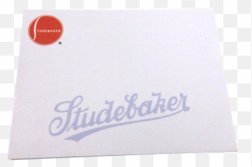 Studebaker Post It Note - Paper Product png