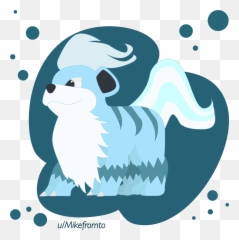 Water Growlithe Concept Based Off The - Illustration Png,Growlithe Png