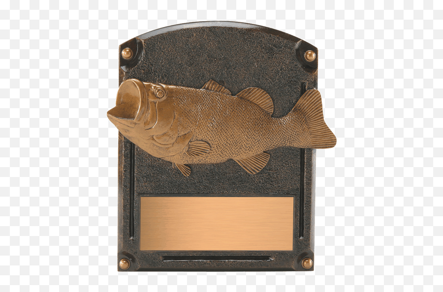 Rlf0002hg Bass Fish Plaque - Trophy Png,Bass Fish Png
