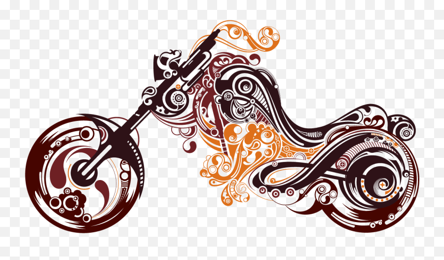 Download Tattoo Abstract Art Motorcycle Free Image - Abstract Motorcycle Art Png,Abstract Art Png