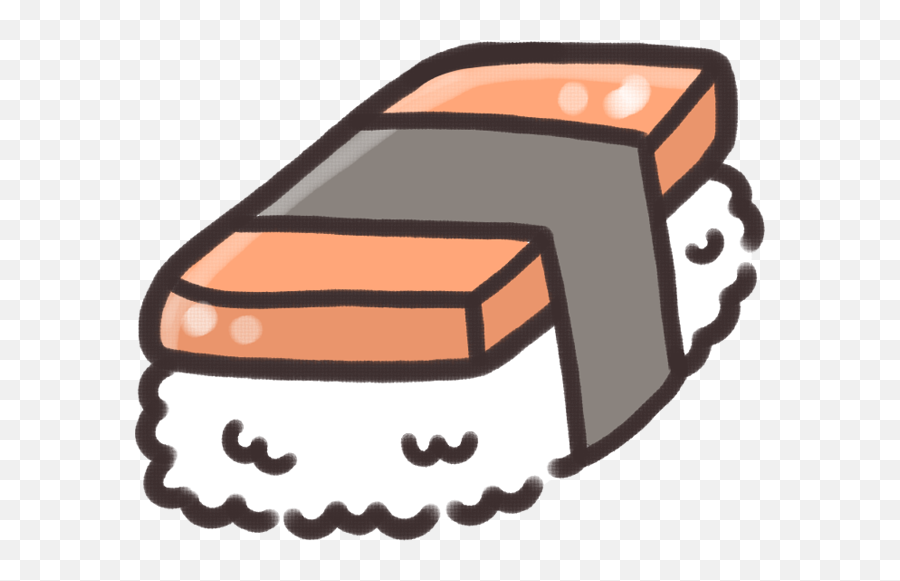 Hd Sticker Transparent Food - Sushi Chib 966265 Png Cute Sushi Transparent,Sushi Transparent