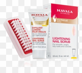 Mavala International U2014 Lightening Nail Scrub - Mavala Cuticle Cream Png,Lightening Png