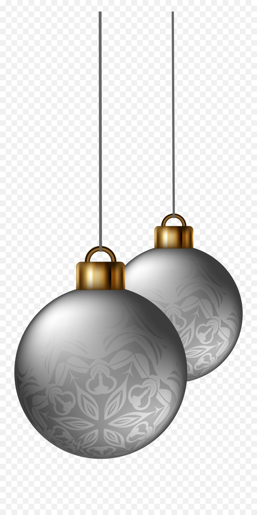 Christmas Balls Png - Transparent Background Silver Christmas Balls Png,Balls Png