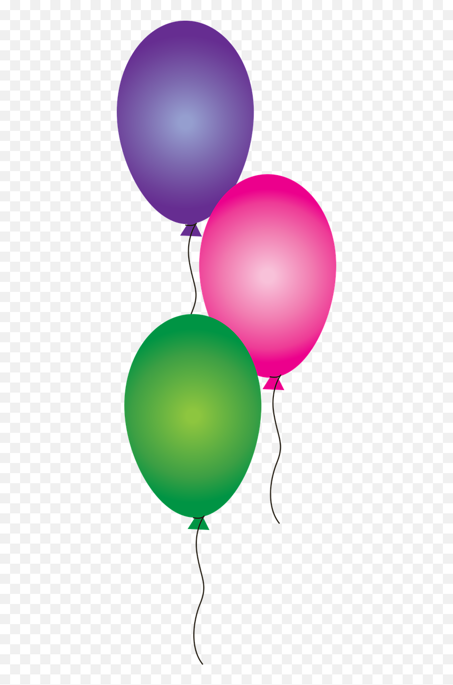 Balloons Celebrate Birthday - Free Vector Graphic On Pixabay Birthday Png Balloons,Celebrate Png